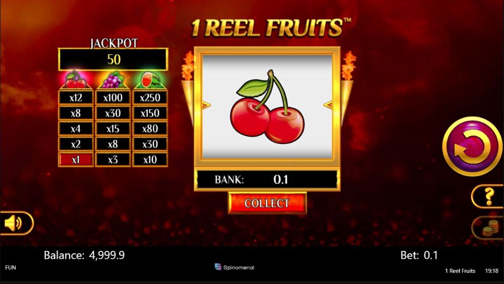1 Reel Fruits надійний сайт