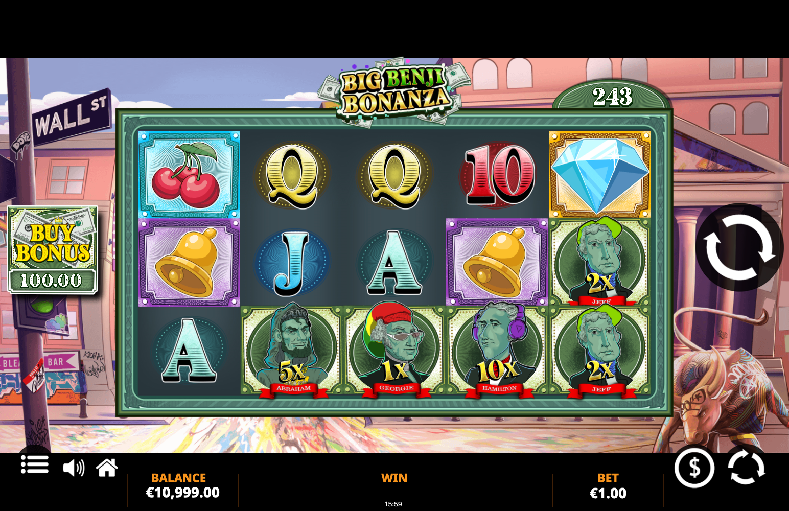 slot-game Big Benji Bonanza trial bonus